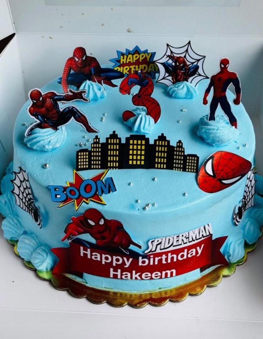 Gâteau Spider-Man